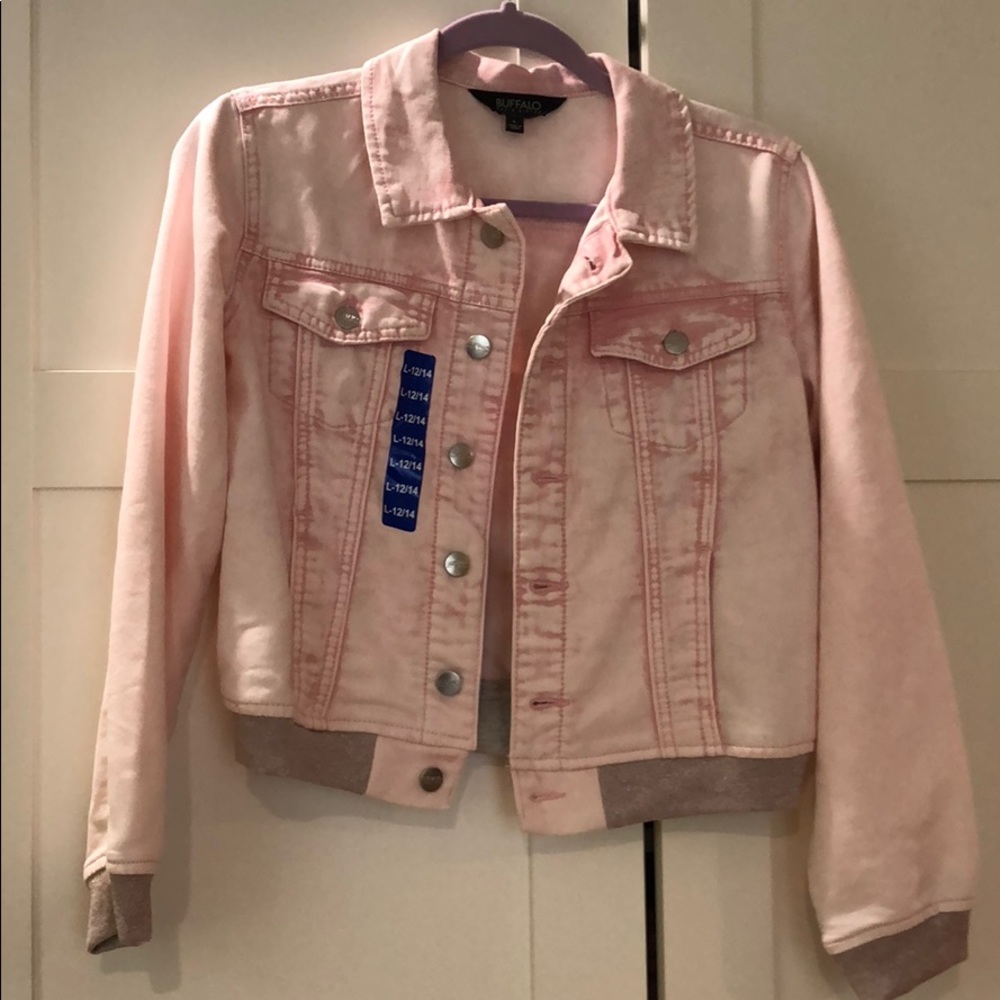 Denim Pink Jacket with a soft flexible feel.